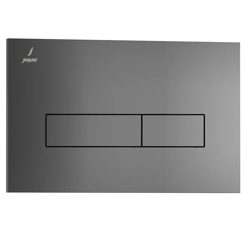 Jaquar Black Chrome Kubix Prime Control Plate in Black Chrome