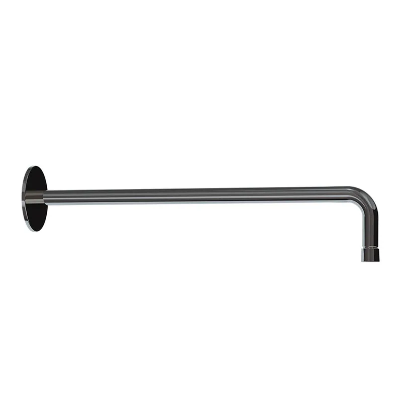 Jaquar Black Chrome Opal Prime Round Shower Arm in Black Chrome