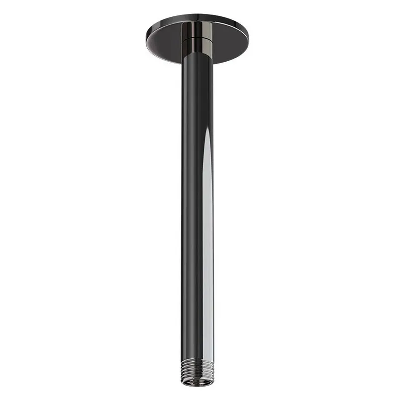 Jaquar Black Chrome Round Ceiling Shower Arm in Black Chrome