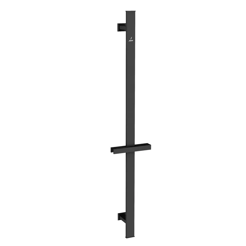 Jaquar Black Matt Kubix Prime Slide Rail Shower in Black Matt