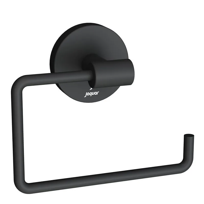 Jaquar Black Matt Toilet Roll Holder in Black Matt