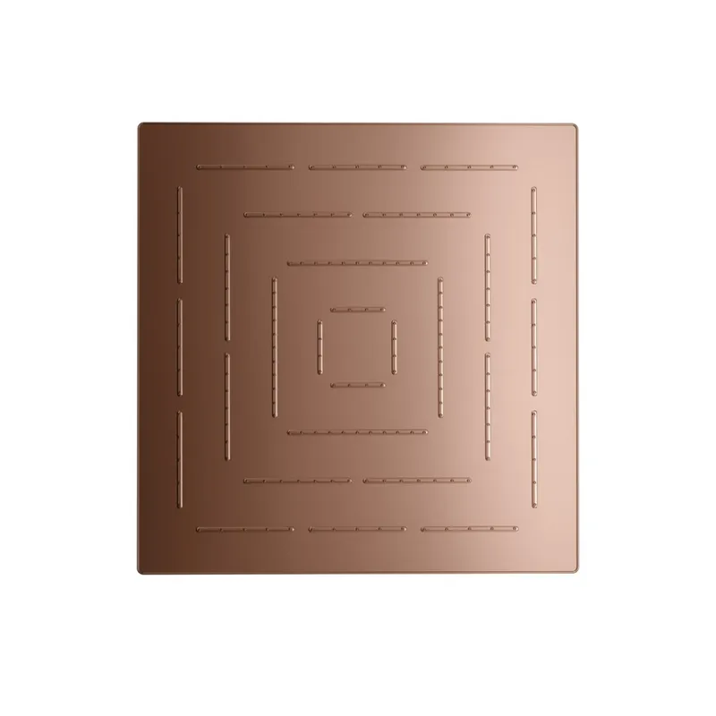 Jaquar Blush Gold PVD Kubix Prime Maze Single Function (300X300mm) in Blush Gold