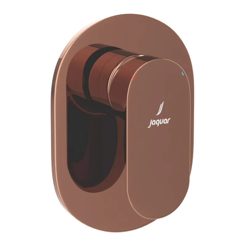 Jaquar Blush Gold PVD Opal Prime Manual Single outlet Mixer in Blush Gold