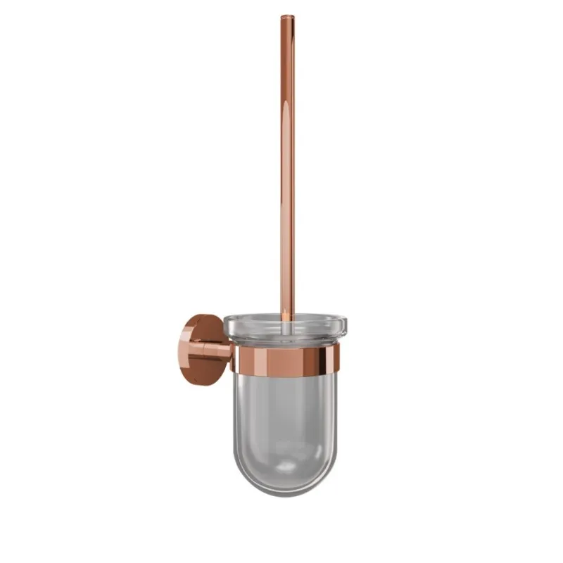 Jaquar Blush Gold PVD Toilet Brush With Holder in Blush Gold