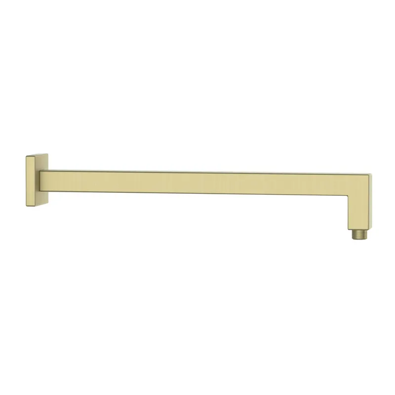 Jaquar Brass Matt Kubix Prime Square Shower Arm (600mm) in Brass Matt