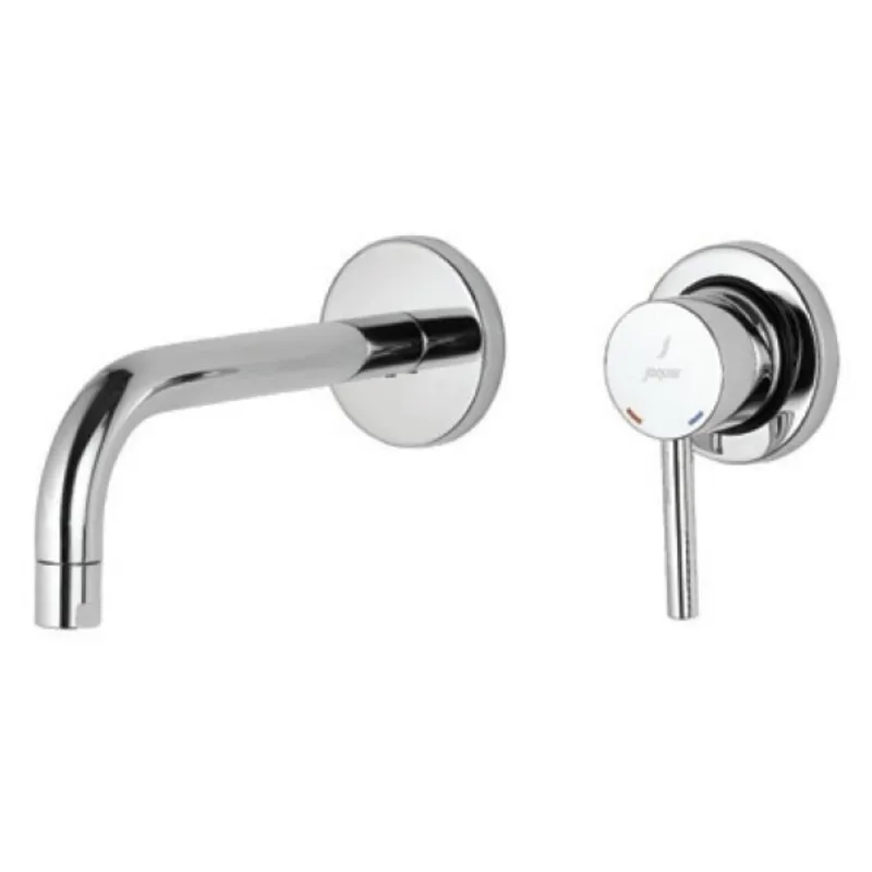 Jaquar Florentine Chrome Exposed Parts kit of Single Lever Basin Mixer Wall Mounted in Chrome