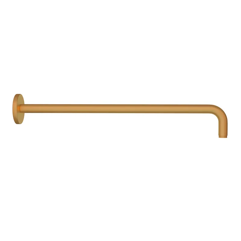Jaquar Gold Matt PVD Opal Prime Round Shower Arm in Gold Matt