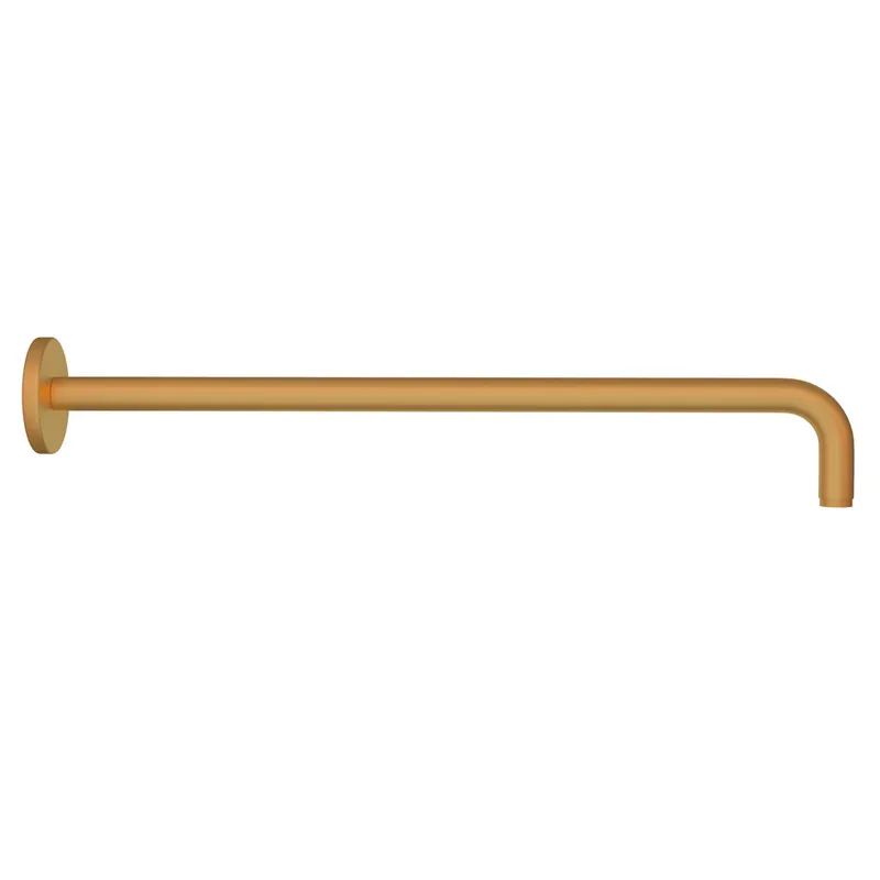 Jaquar Gold Matt PVD Round Shower Arm Stainless Steel in Gold Matt