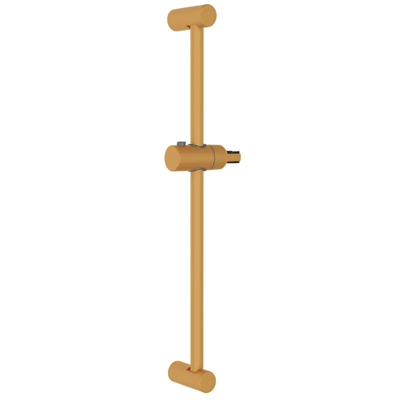 Jaquar Gold Matt PVD Sliding Rail With hand Shower Holder in Gold Matt