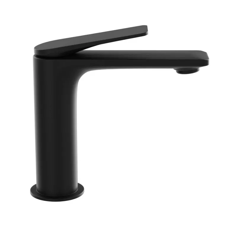Jaquar Laguna Black Matt Single Lever Extended Basin Mixer in Black Matt