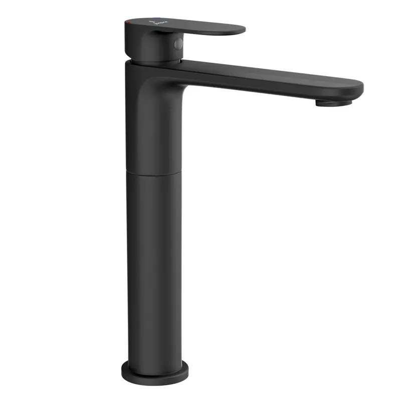 Jaquar Opal Black Matt Prime Extended Mono Basin Mixer in Black Matt