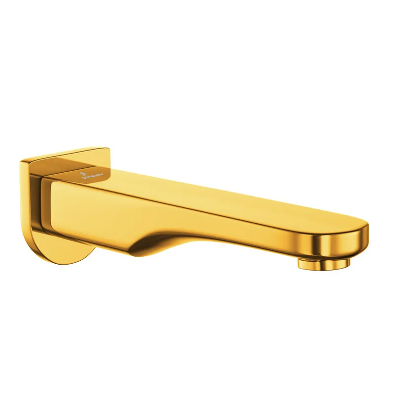 Jaquar Opal Gold Bright PVD Prime Bath Spout 15mm inlet in Gold Bright