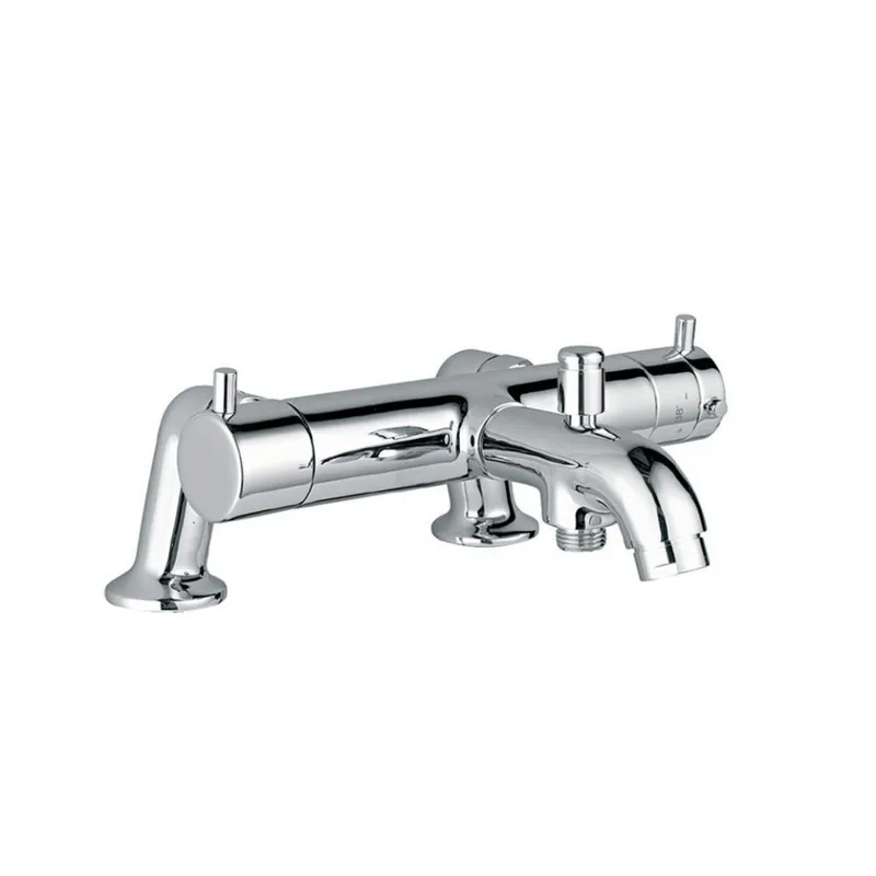 Jaquar Thermostatic Chrome Exposed Bath & Shower Mixer. in Chrome