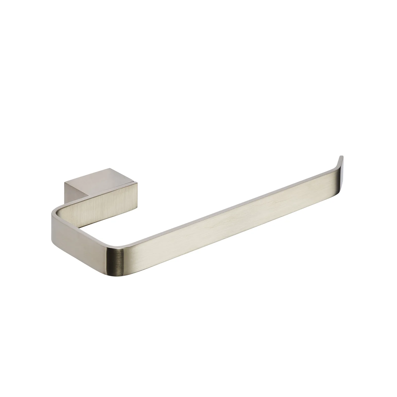 K-Vit Brushed Nickel Premium Towel Ring in Brushed Nickel