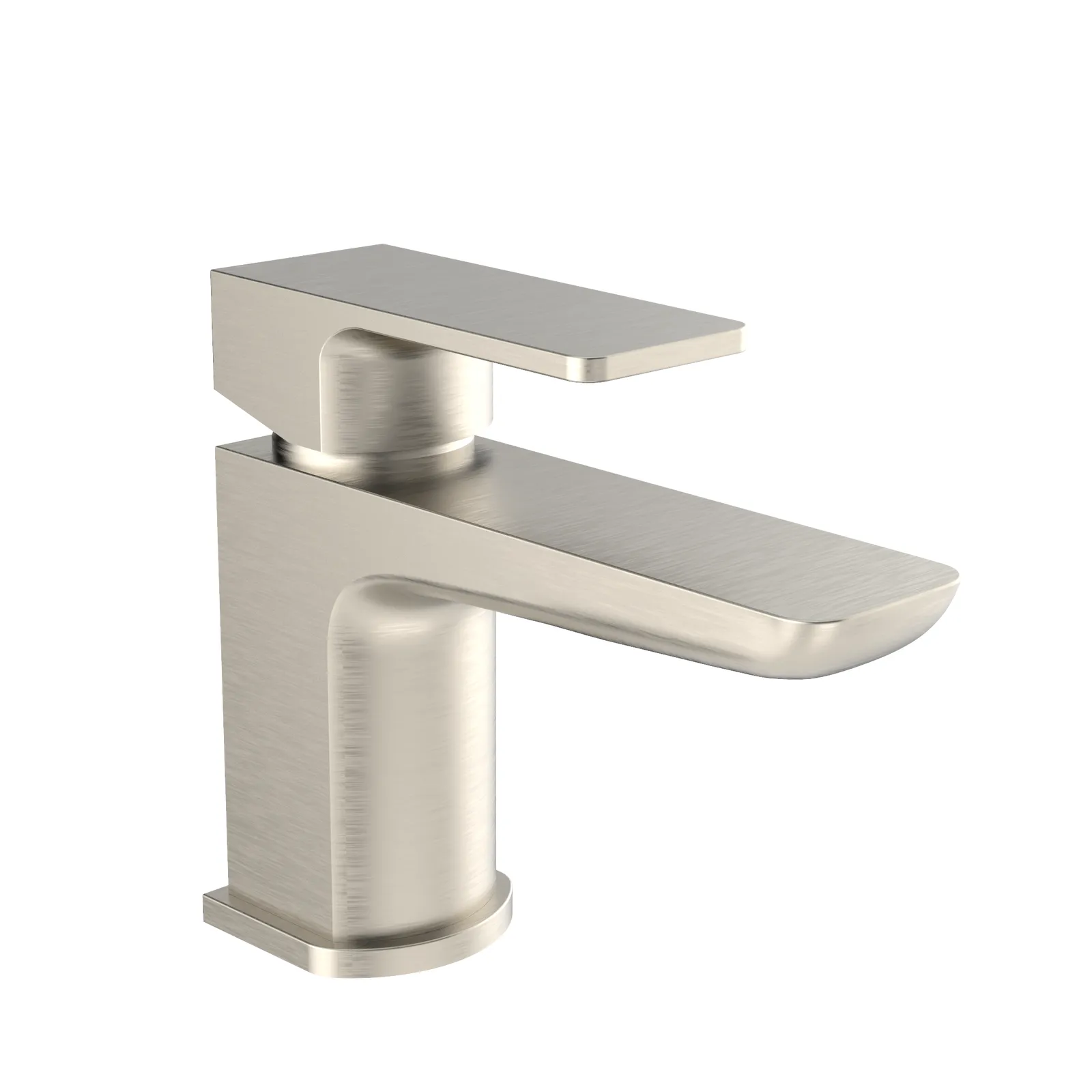 Kolt Brushed Nicke lMini Mono Basin Mixer Tap in Brushed Nickel