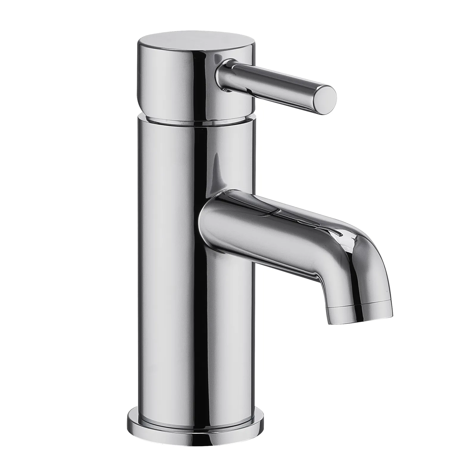 Kore Chrome Basin Mixer Tap With Waste in Chrome