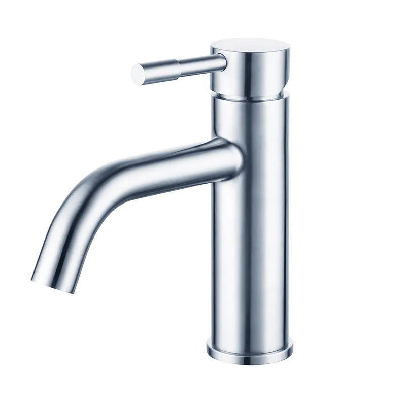 Mario Single Lever Basin Mixer With Basin Waste Chrome Plated in Chrome