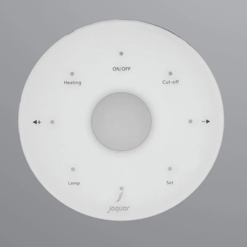 Mid White Control Panel Gorh For Jaquar Steam Generator in White Gloss