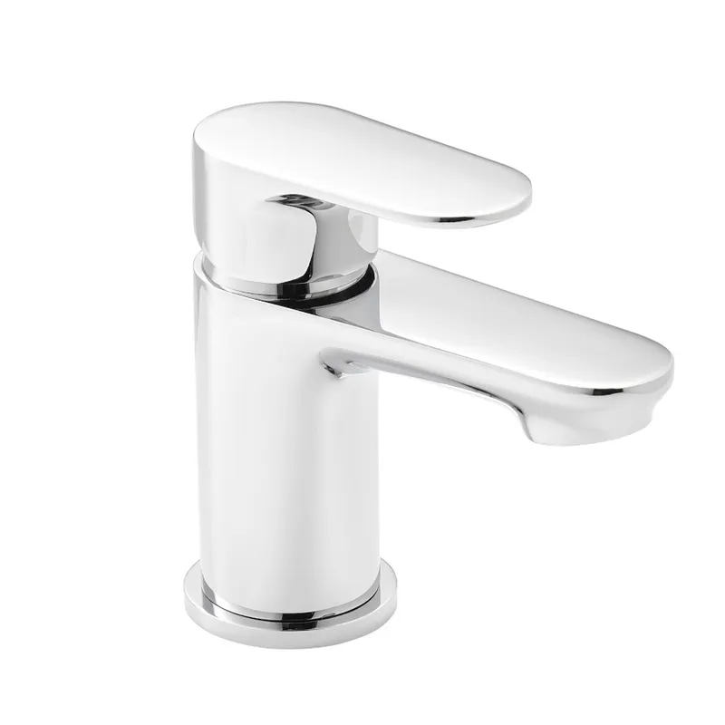 Mirage Chrome Mini Mono Basin Mixer Tap With Click Waste in Chrome