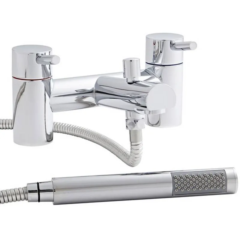 Plan Chrome Bath Shower Mixer Tap in Chrome