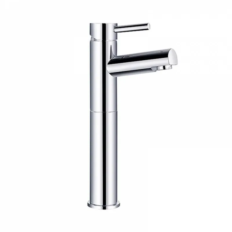 Plan Chrome Hi Rise Mono Basin Mixer Tap in Chrome
