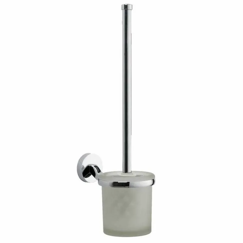 Plan Chrome Toilet Brush & Holder in Chrome