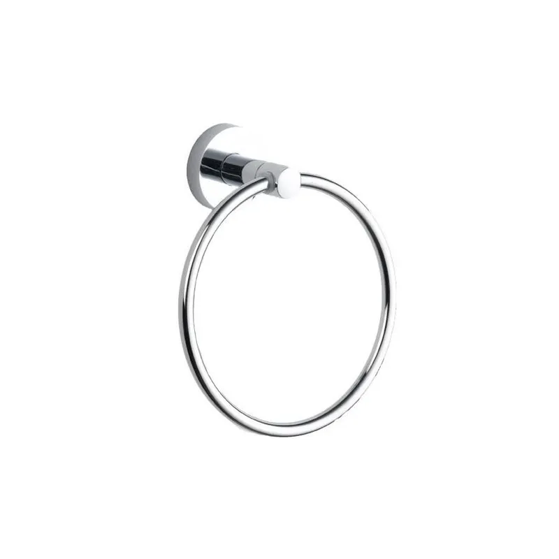 Plan Chrome Towel Ring in Chrome