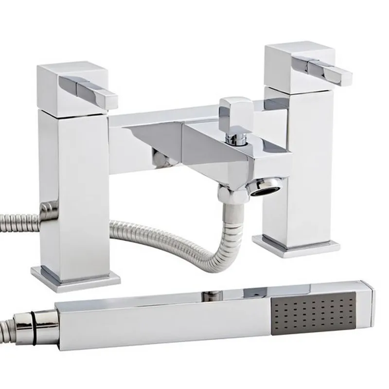 Pure Chrome Bath Shower Mixer Tap in Chrome