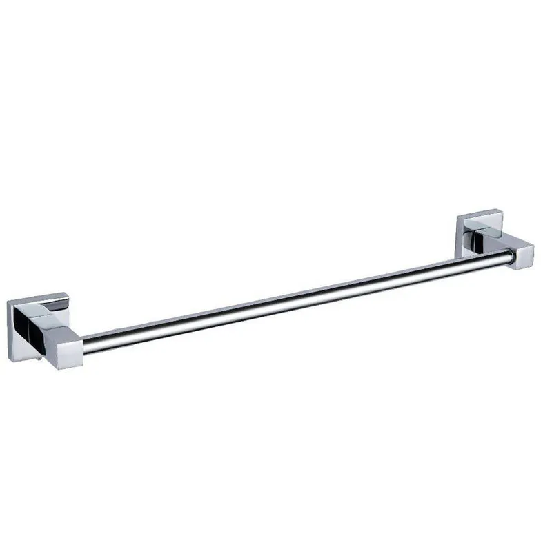 Pure Chrome Single Towel Bar in Chrome