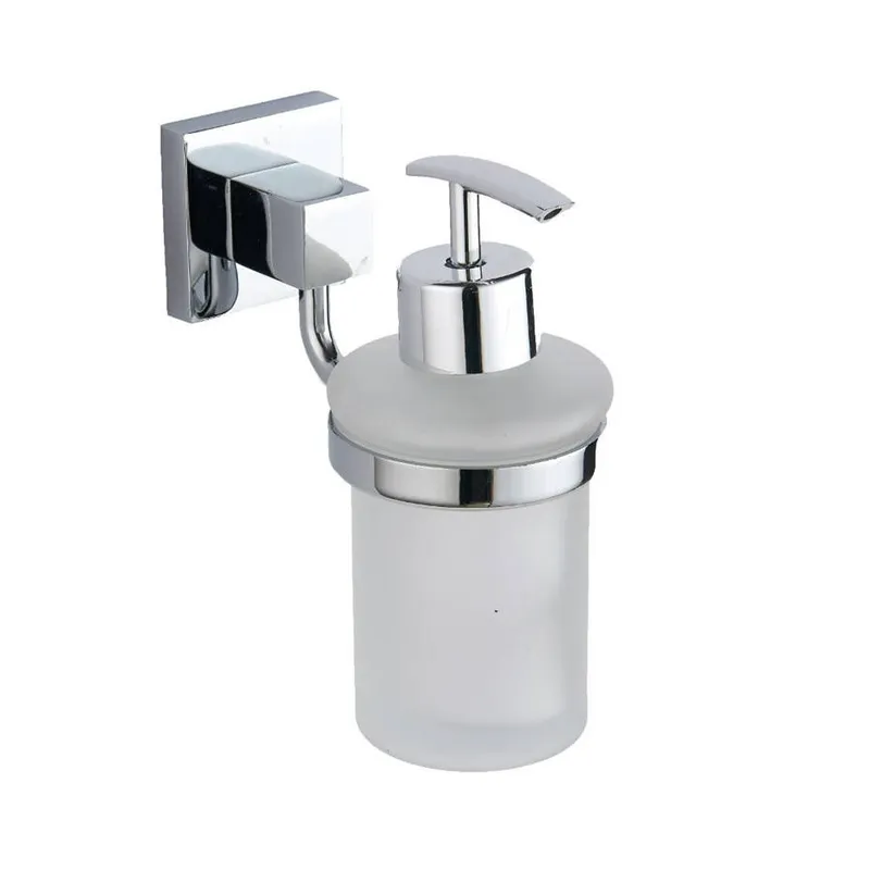 Pure Chrome Soap Dispenser & Holder in Chrome