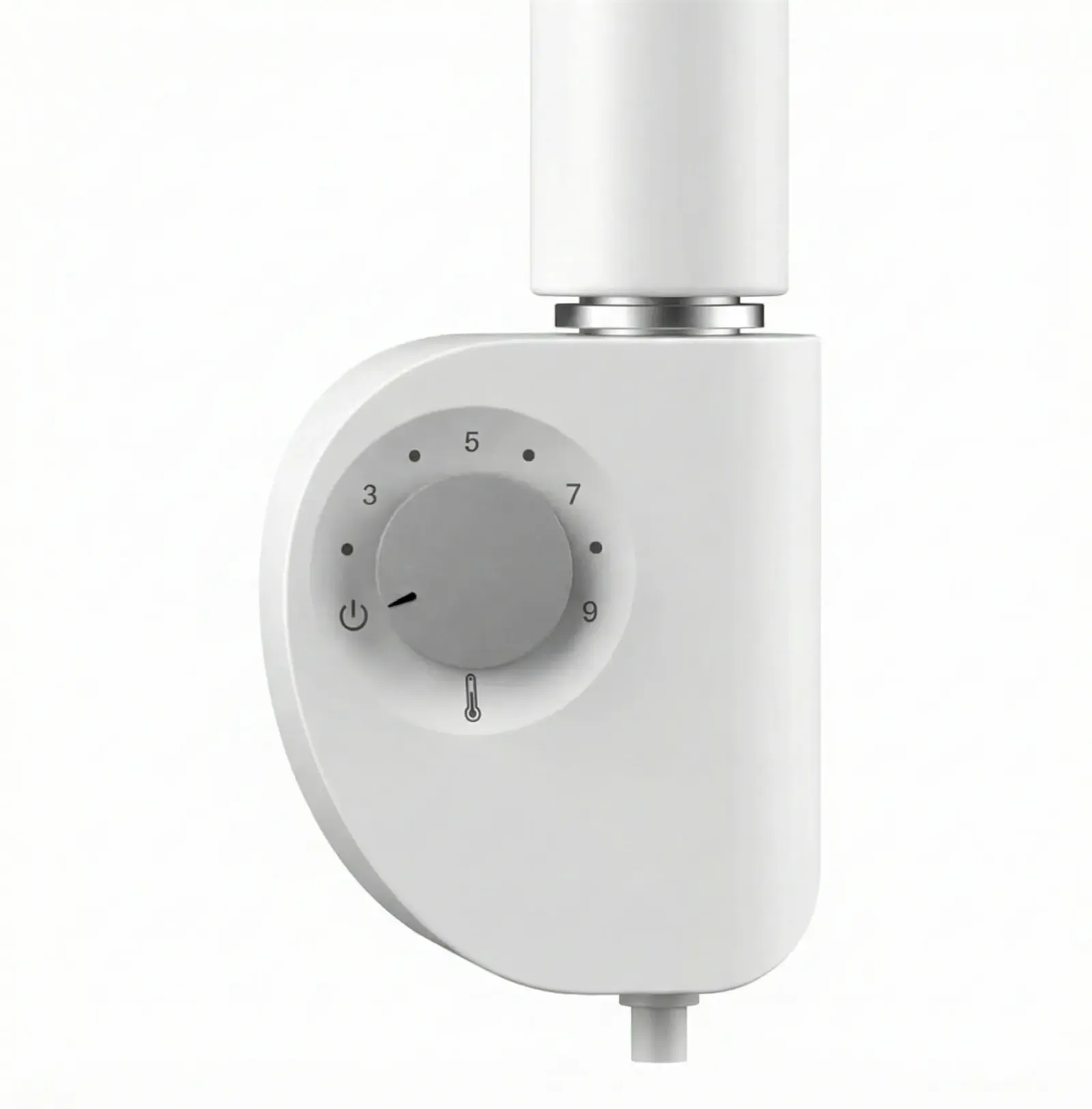 Smart Radiator Thermostat 600W White Energy Saving Temperature Control