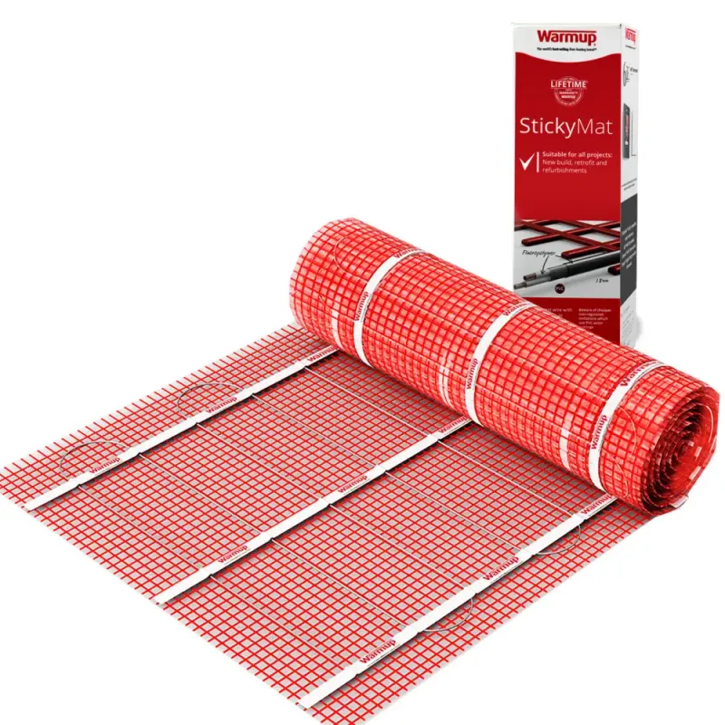 StickyMat Electric underfloor Mat heating - 150W/9m²