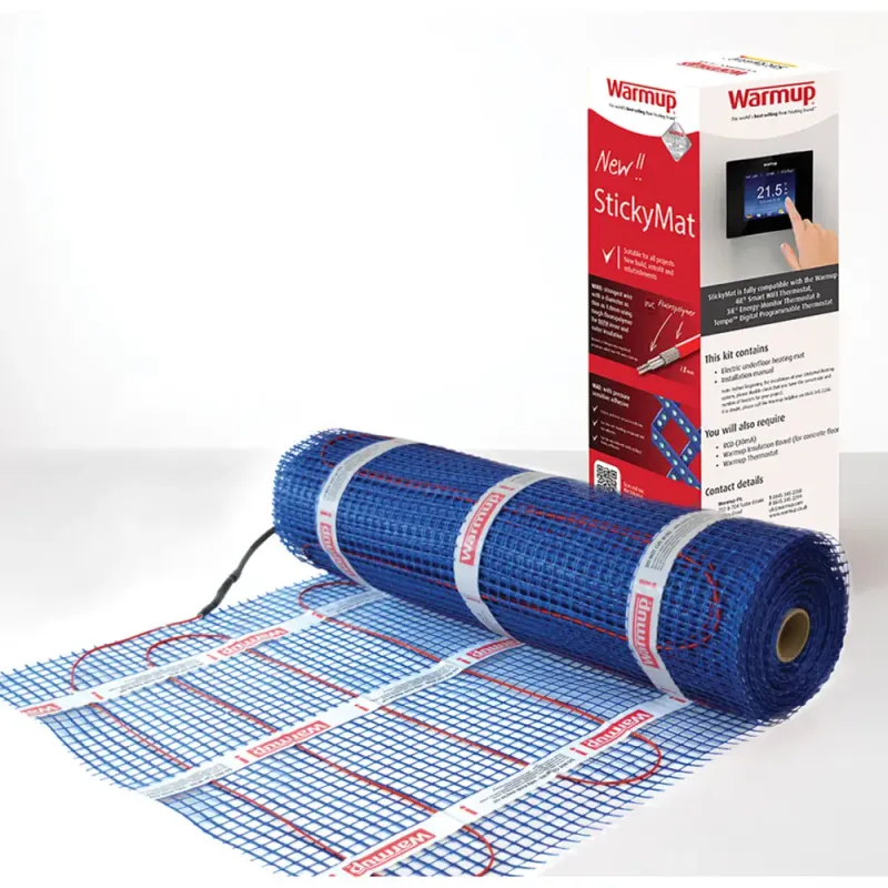 StickyMat Electric underfloor Mat heating - 200W/10m²