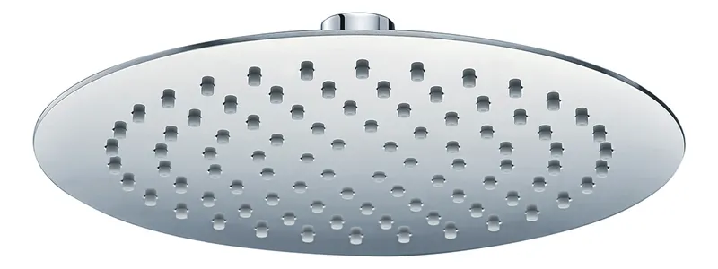 Thermostatic concealed Chrome Plated shower valve Three Cross Head 2 Outlets, Round Overhead , Wall shower arm , Water outlet with shower bracket, hand shower and hose in Chrome - photograph 4