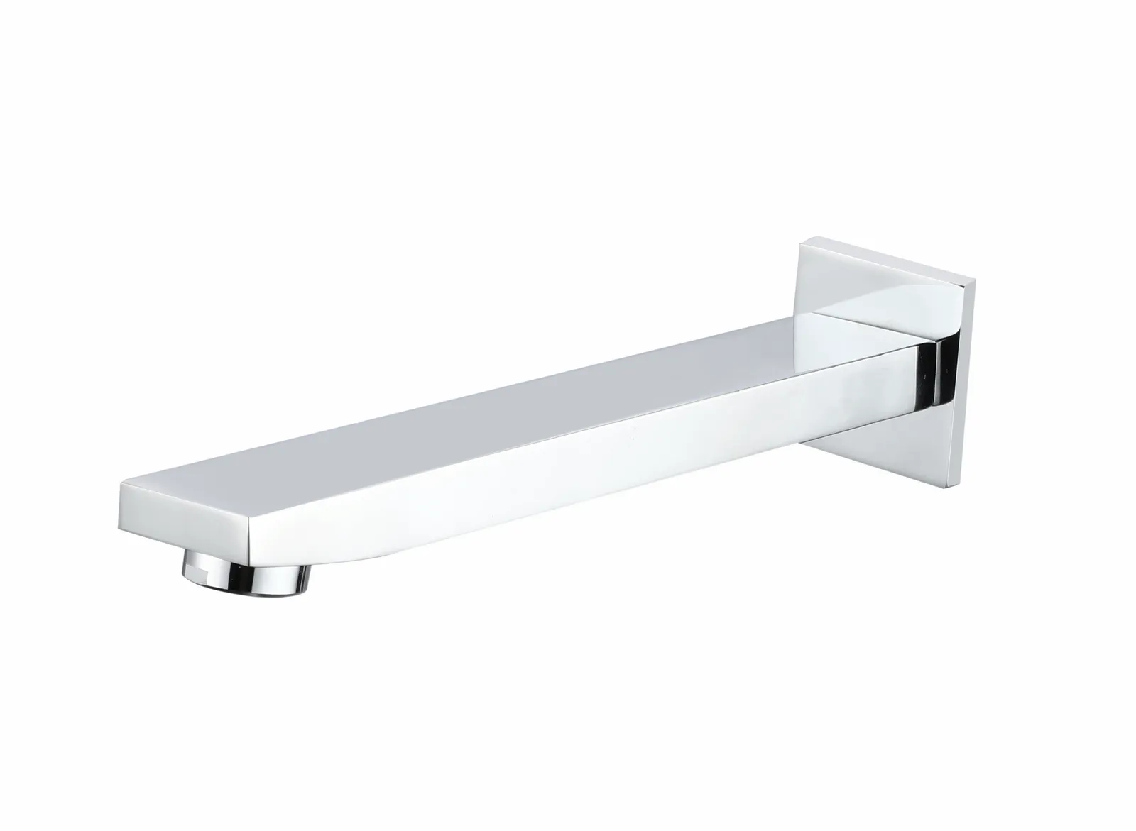 Thermostatic concealed shower valve Three Knobs 3 Outlets, Overhead shower 200X200mm, Wall shower arm 400mm, Spout 200mm, Water outlet with shower bracket, hand shower and hose in Chrome - photograph 5