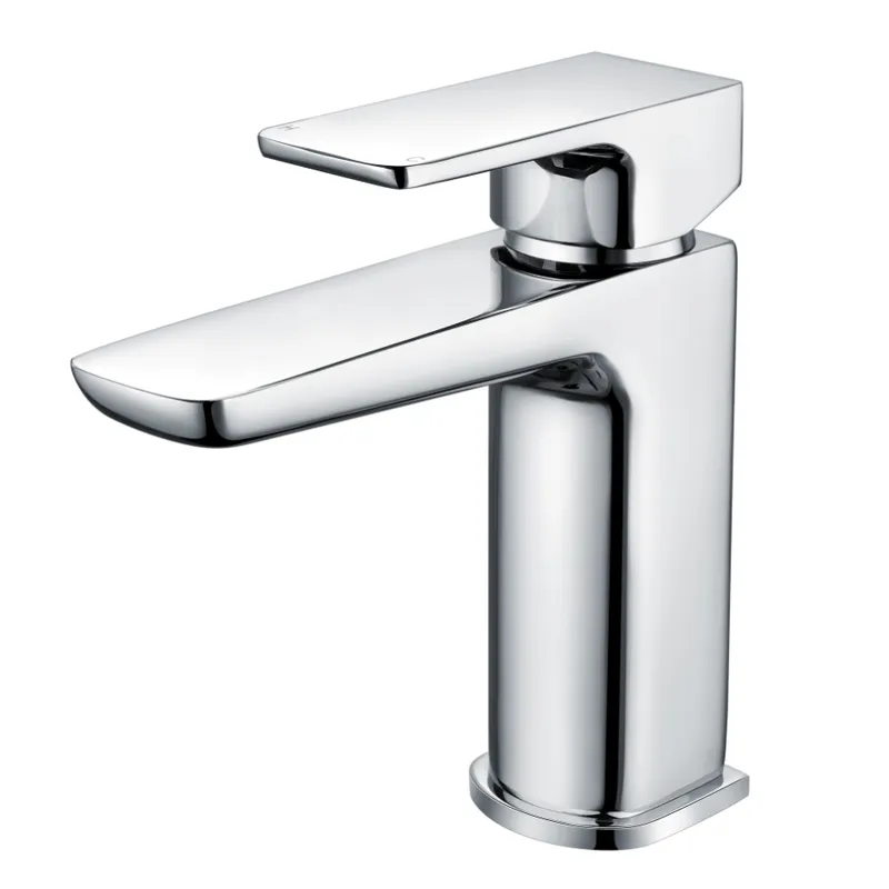 Trento Dash Single Lever Basin Mixer With Basin Waste Chrome Plated in Chrome