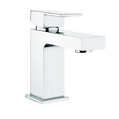 Tuscany Single Lever Basin Mixer With Basin Waste Chrome Plated in Chrome