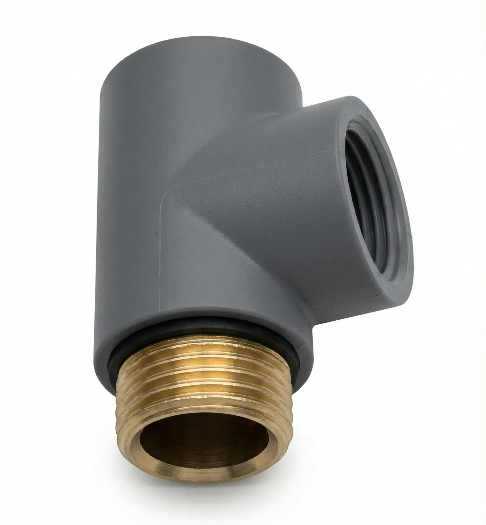 Universal Anthracite Radiator Valve Connector Joint Fitting