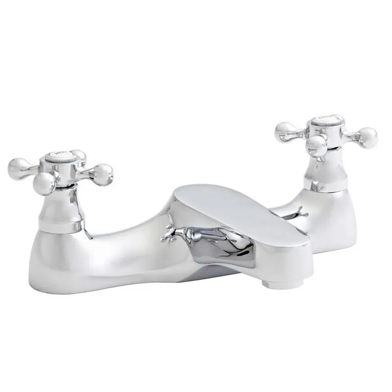 Victory Traditional Chrome Bath Filler Tap in Chrome