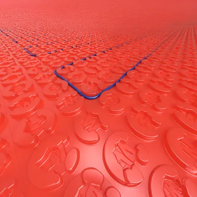 Warmup DCM-PRO Underfloor Heating Cable cover 450W/3m² 32.7m Length in Blue - photograph 5