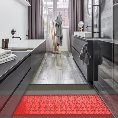Warmup DCM-PRO Underfloor Heating Cable cover 450W/3m² 32.7m Length in Blue - photograph 9