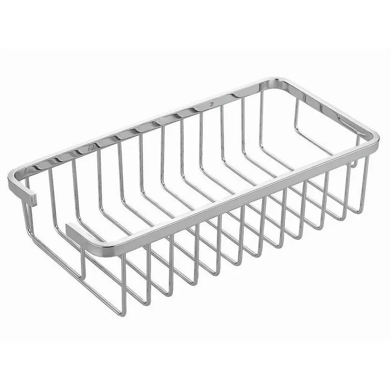 Wire Chrome Work Soap Basket in Chrome